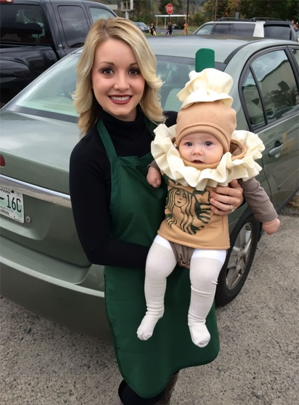 Pais e filhos que detonaram juntos no Halloween
