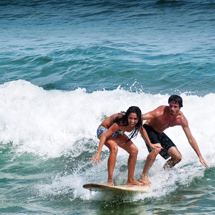 Surfe de casal com Gabriella Cardoso e Eduardo Lima
