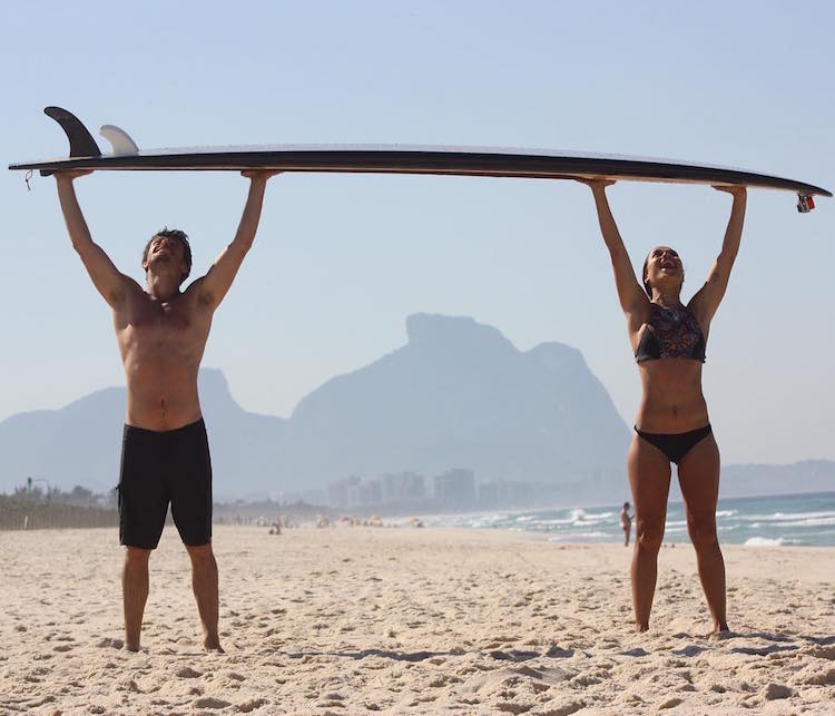 Surfe de casal com Gabriella Cardoso e Eduardo Lima