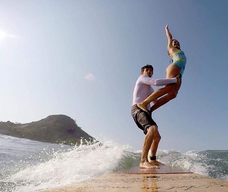 Surfe de casal com Gabriella Cardoso e Eduardo Lima