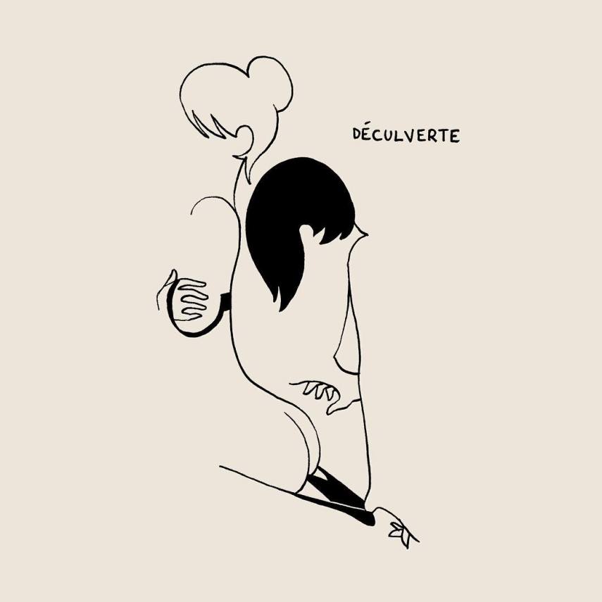 Artista francês misterioso cria ilustrações eróticas e sensuais com poucos detalhes