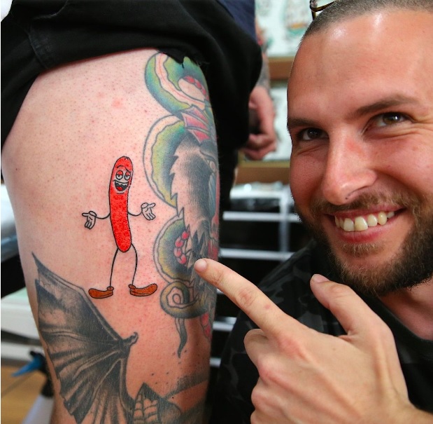 Alguém já tatuou o personagem Frank