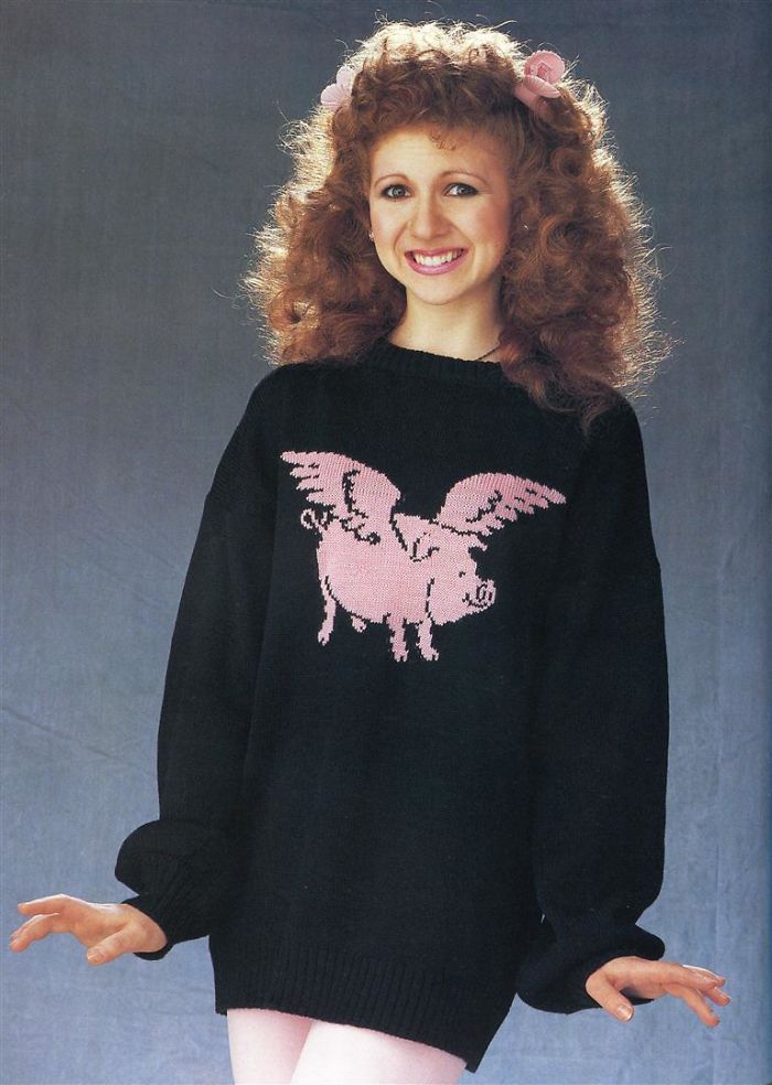 Piores blusas de tricô dos anos 80