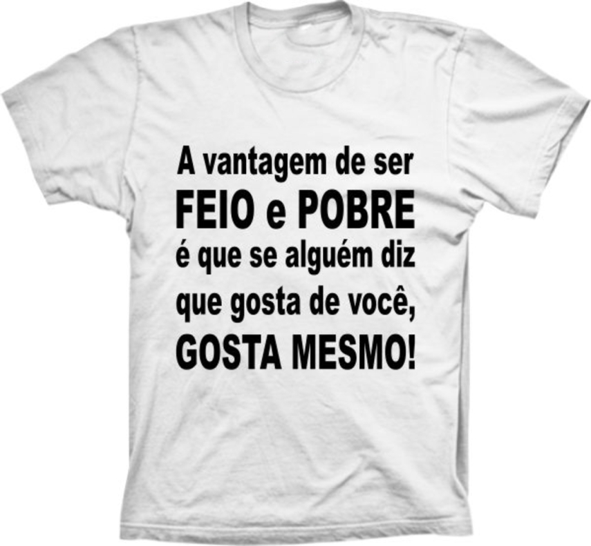 Marca é responsável por camiseta que diz que 