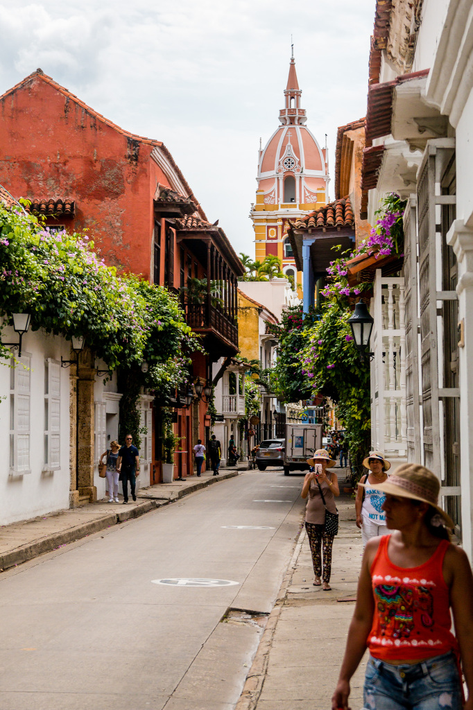Após um período de decadência, Cartagena vem redescobrindo sua potência como ponto turístico