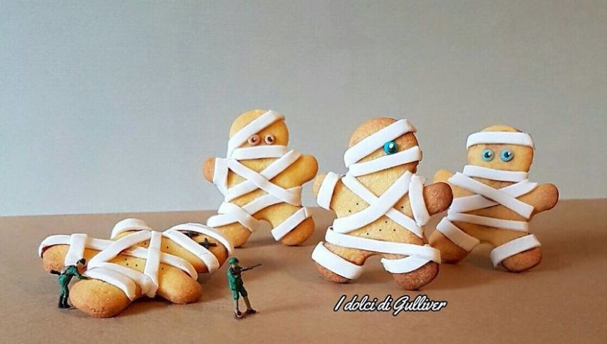 Matteo Stucchi é um chef pâtissier de Monza, na Itália, que cria mundos em miniatura para deixar as suas sobremesas ainda mais incríveis. Para acompanhar as criações, é só seguir o italiano no Instagram @idolcidigulliver