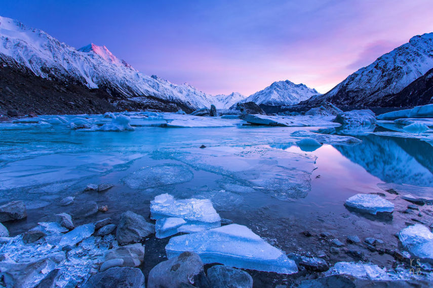 Rach Stewart é uma fotógrafa que ama praias, montanhas e natureza. A jovem resolveu fazer uma série de fotos para mostrar as belezas escondidas em seu país, a Nova Zelândia