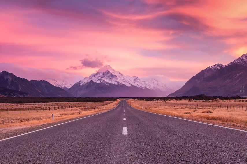 Rach Stewart é uma fotógrafa que ama praias, montanhas e natureza. A jovem resolveu fazer uma série de fotos para mostrar as belezas escondidas em seu país, a Nova Zelândia