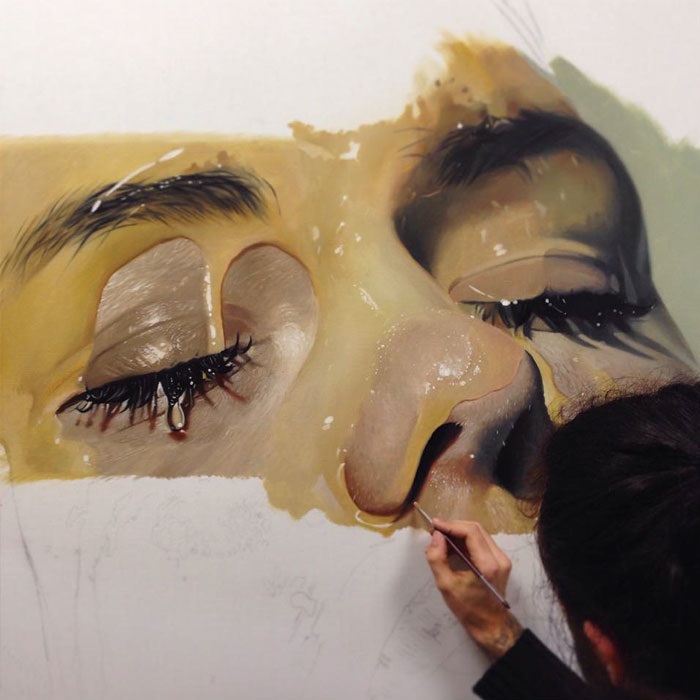 Pintura a óleo por Mike Dargas 