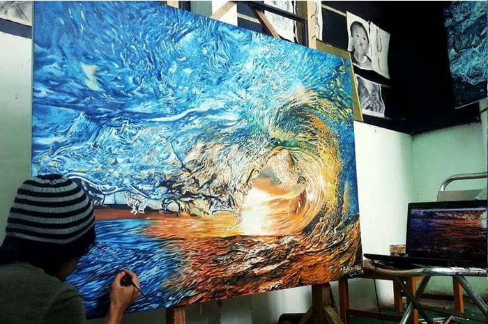 Pintura a óleo por Pitoh 