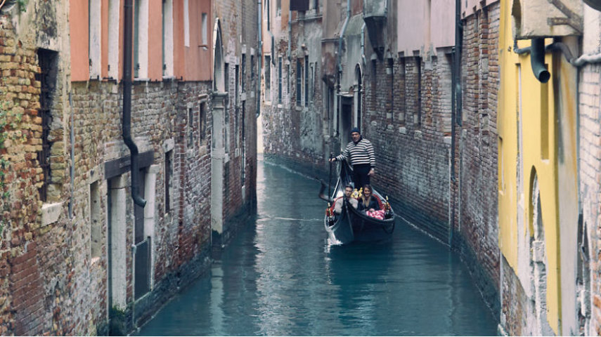 Gôndolas em Veneza
