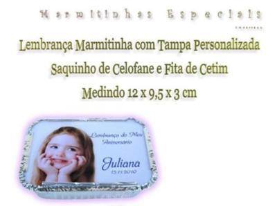 E caso você não queira optar por bolo e brigadeiros, fique com a marmitinha