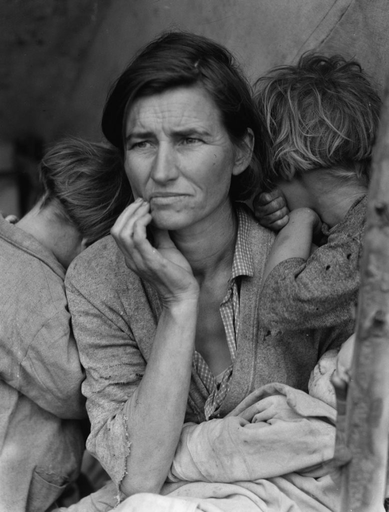 Imigrantes, em Los Angeles, em 1936