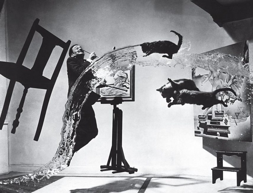 Pintor surrealista Salvador Dalí, em 1948
