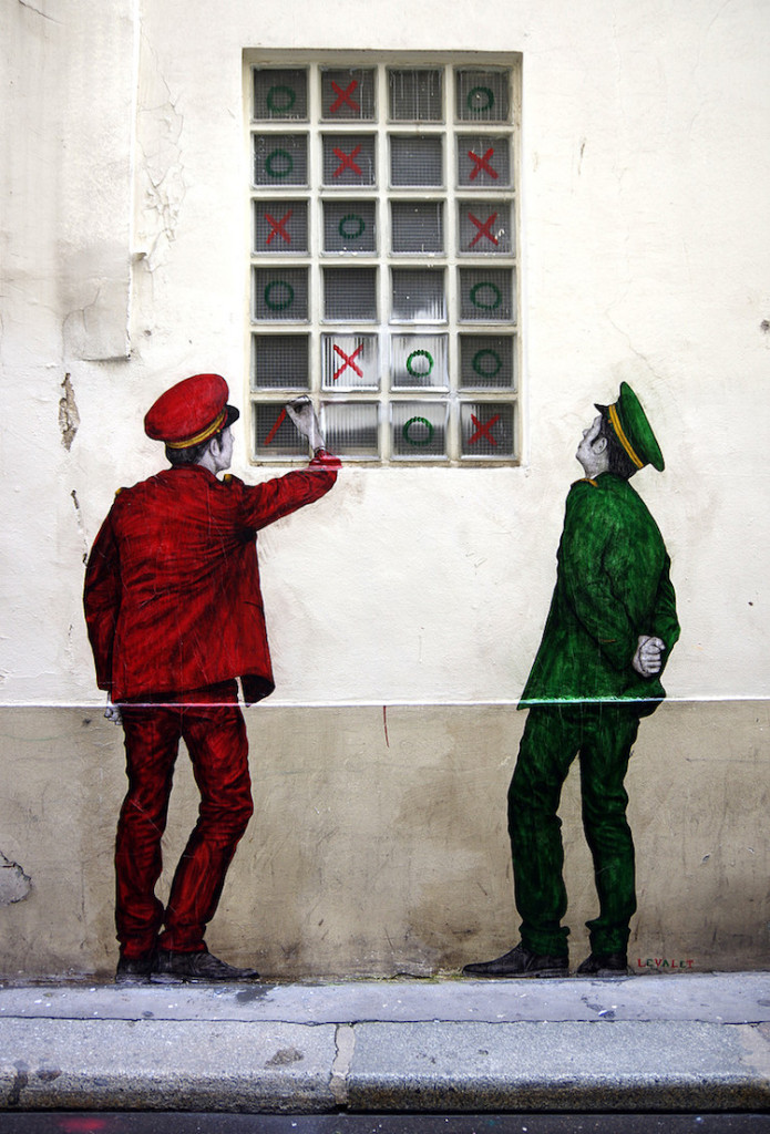 Artista francês Levalet dialoga com as ruas