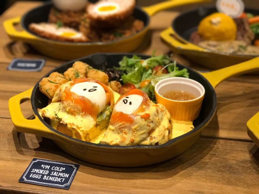 Personagem de desenho japonês Gudetama é um ovo reclamão que virou tema de pratos em vários restaurantes na Ásia