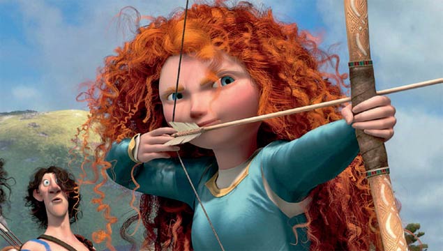 6) Merida, de 'Valente'