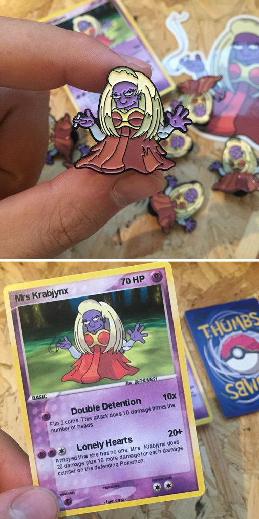 O designer e ilustrador londrino criou um mix incrível de alguns dos nossos personagens favoritos dos desenhos Simpsons e Pokémon. Certeza que o seu favorito está aí, também!