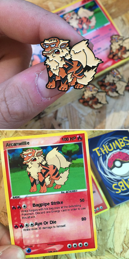 O designer e ilustrador londrino criou um mix incrível de alguns dos nossos personagens favoritos dos desenhos Simpsons e Pokémon. Certeza que o seu favorito está aí, também!