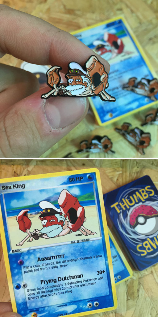 O designer e ilustrador londrino criou um mix incrível de alguns dos nossos personagens favoritos dos desenhos Simpsons e Pokémon. Certeza que o seu favorito está aí, também!