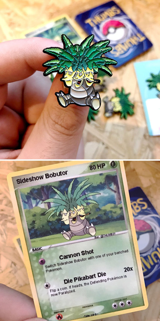 O designer e ilustrador londrino criou um mix incrível de alguns dos nossos personagens favoritos dos desenhos Simpsons e Pokémon. Certeza que o seu favorito está aí, também!