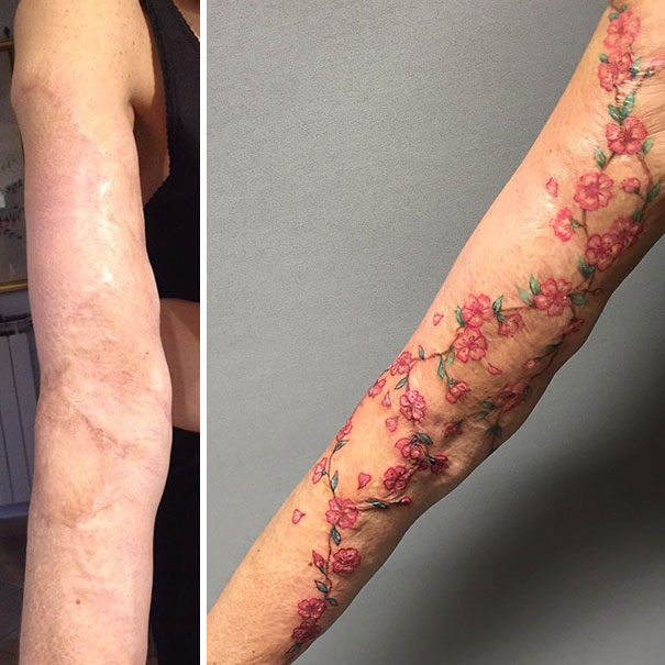 Pessoas transformam traumas em desenhos cheios de beleza e significado