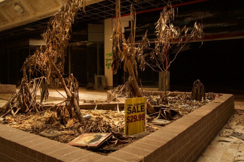 Este shopping na cidade de Kansas, nos Estados Unidos, funcionou por 40 anos até ser fechado em 2014. Abandonado, ele foi demolido recentemente