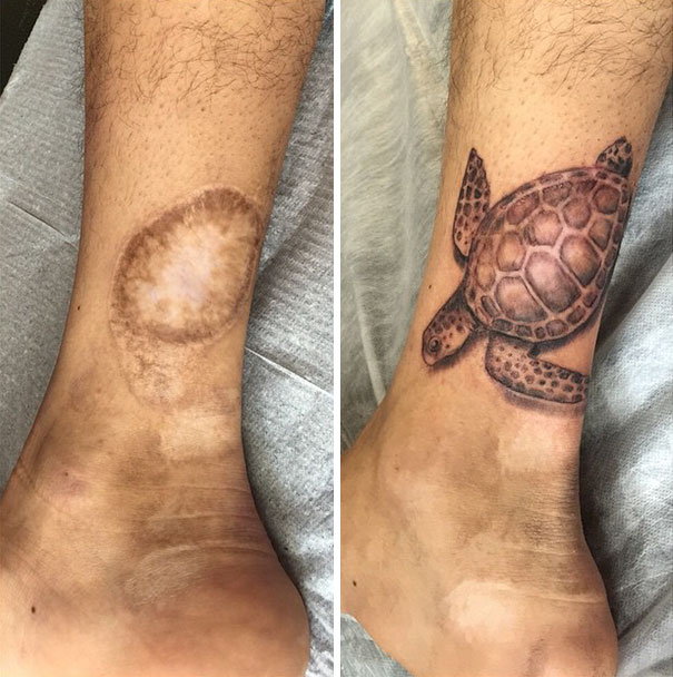 Pessoas transformam traumas em desenhos cheios de beleza e significado