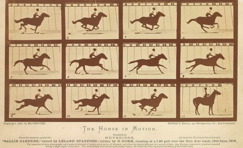 A primeira corrida de cavalo a ser registrada