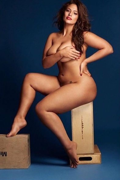 A modelo Ashley Graham (@theashleygraham)