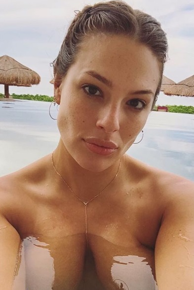 A modelo Ashley Graham (@theashleygraham)