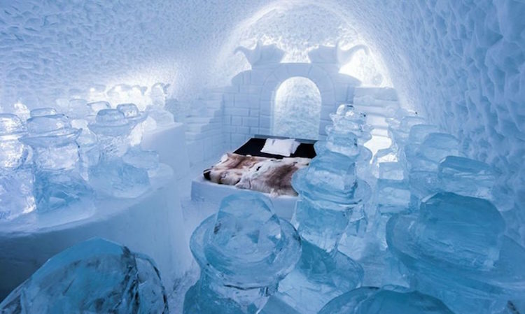 Agora, é possível se hospedar neste hotel sueco em qualquer época do ano. Maravilhoso, hein? Brrrrr!
