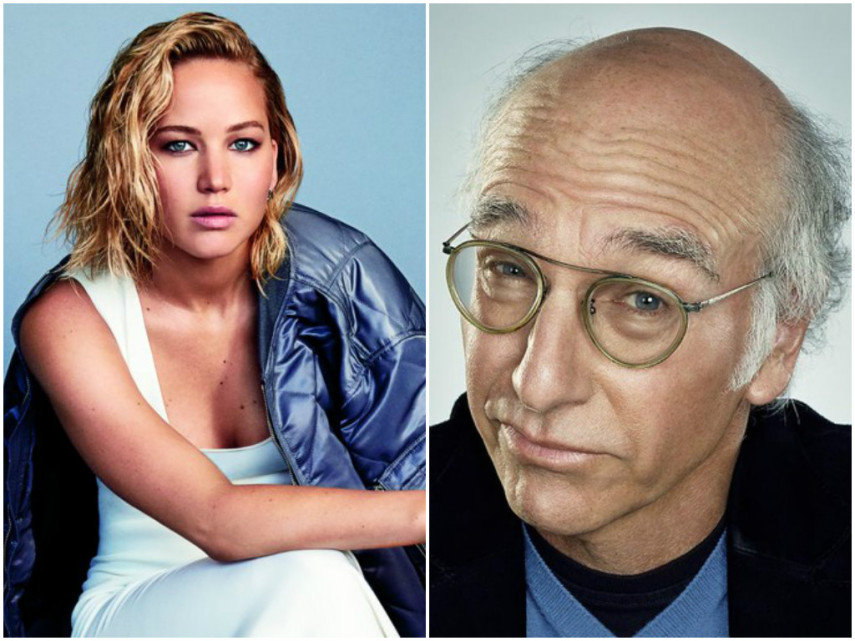 Jennifer Lawrence é uma mulher que tem muitos crushs. Seu outro crush famoso foi Larry David. 