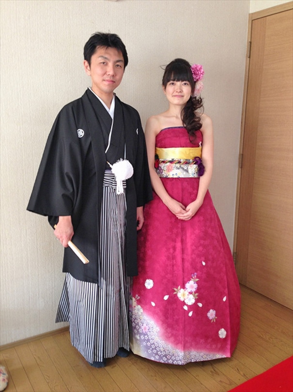 Noivas no Japão estão transformando quimonos em vestidos de noivas