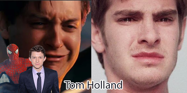 Tom Holland chegou na disputa