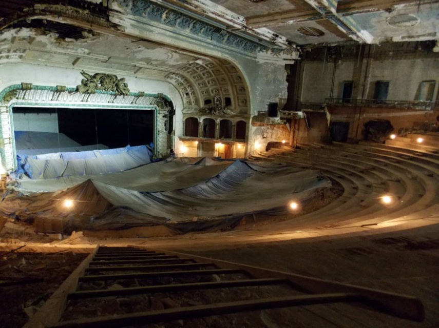 Teatro na cidade de Philadelphia, nos Estados Unidos