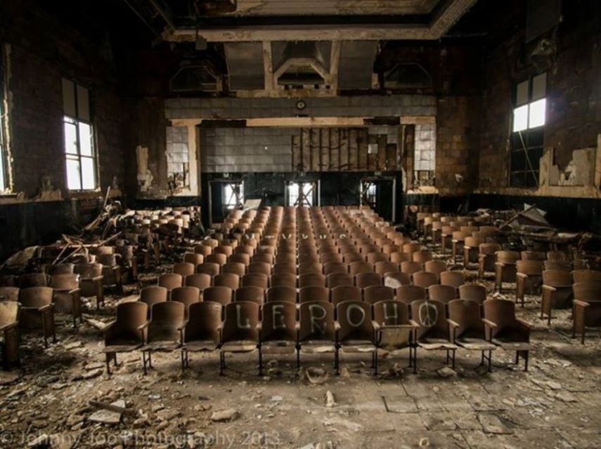 Teatro de escola na Pensilvânia, nos Estados Unidos