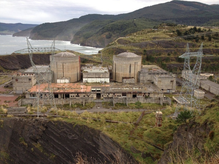 Uma usina nuclear, na Espanha