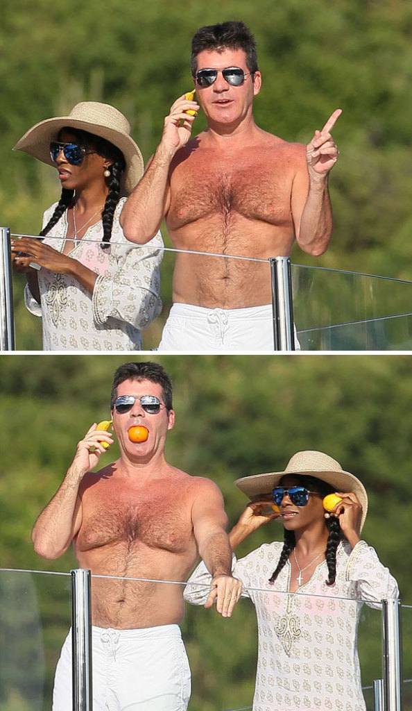 Simon Cowell e Sinitta