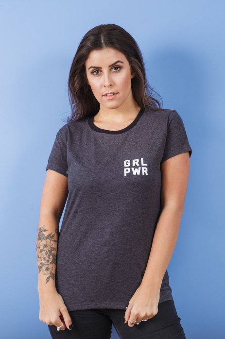 Camiseta GRL PWR da 787 Shirts