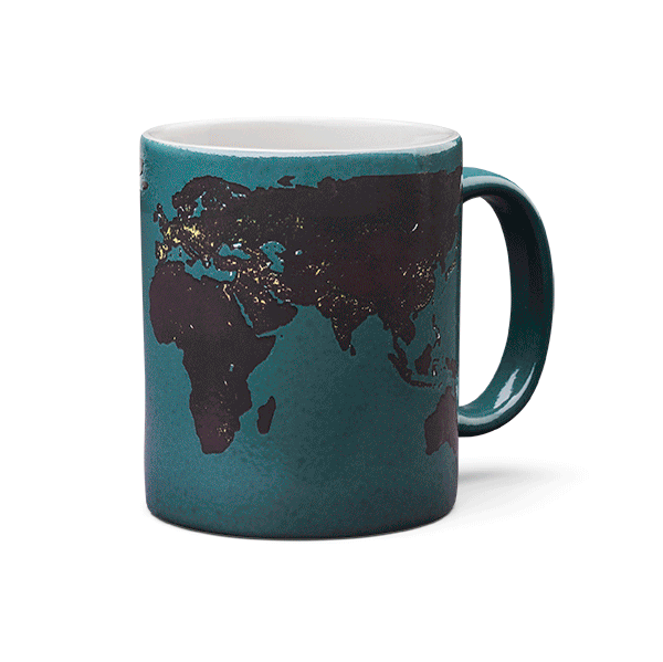 Essa caneca muda de cor com um café bem quentinho