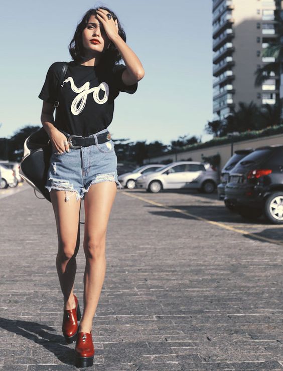 No corpitcho: camiseta e short básico
