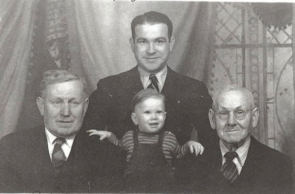 Retratos de famílias reúnem gerações
