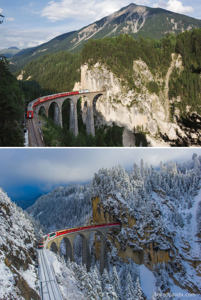 Viaduto Landwasser, Suíça