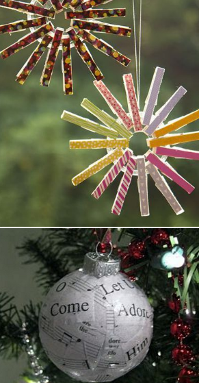 Outra ideia de como usar canudos plásticos na decoração