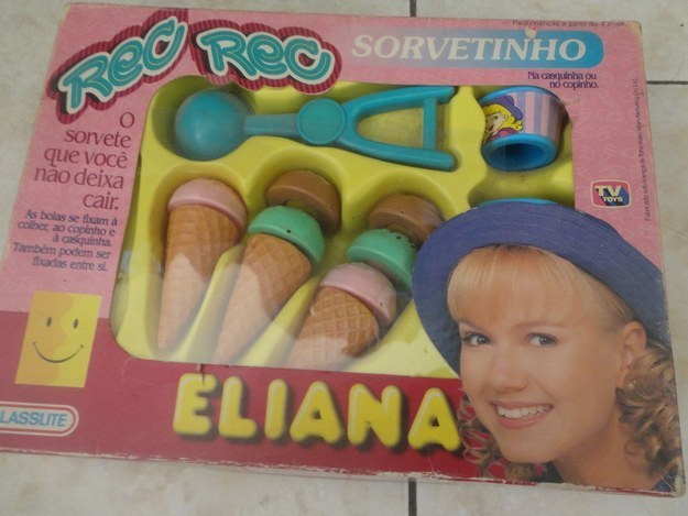 A Eliana não parou nunca.