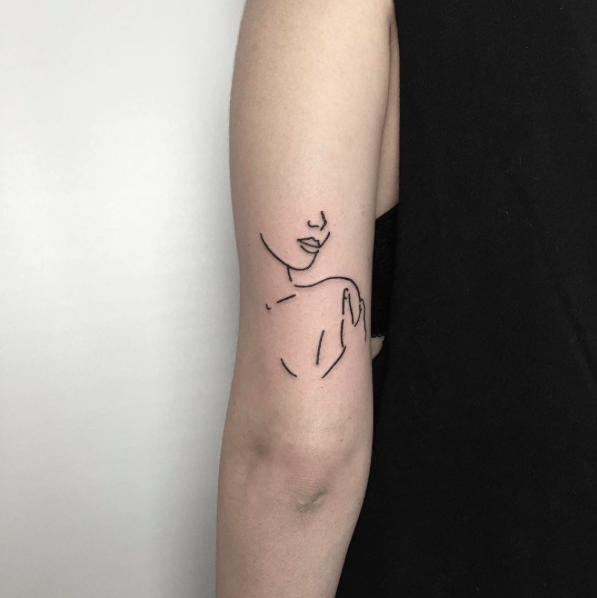 Reunimos as melhores tatuagens minimalistas de 2016