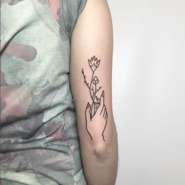 Reunimos as melhores tatuagens minimalistas de 2016