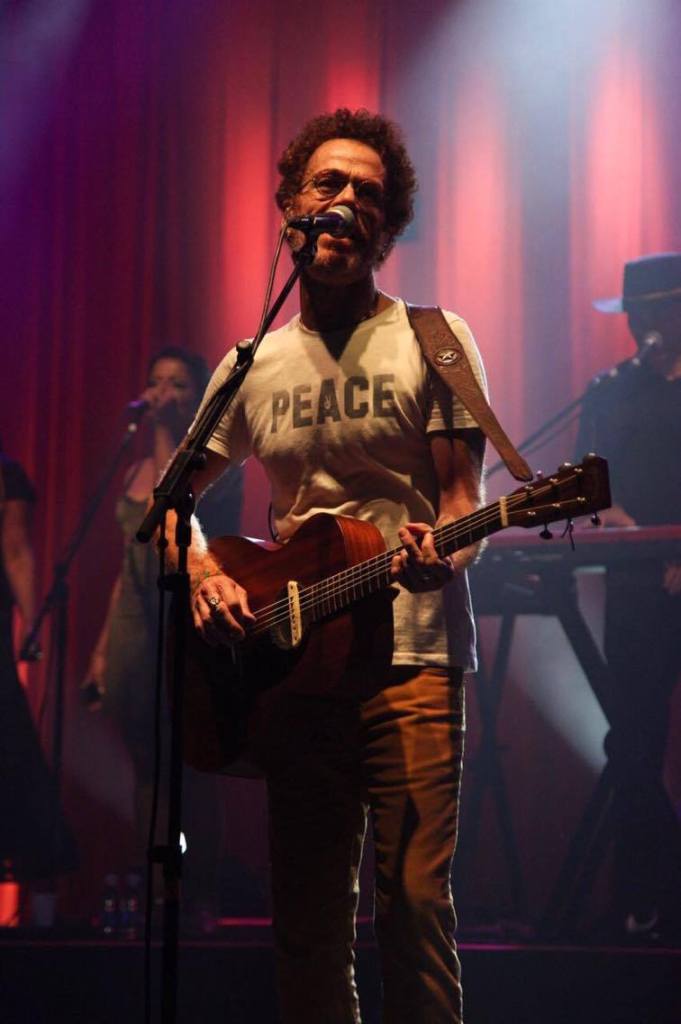 Passagem de som do Show do Nando Reis com Roberta Campos