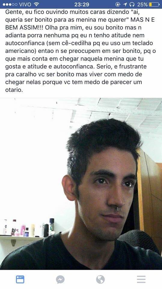 Eu sou bonito MAS NUM ADIANTA